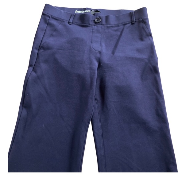 Betabrand Bootcut Yoga Dress Pants in Blue Sz Medium - Picture 3 of 7